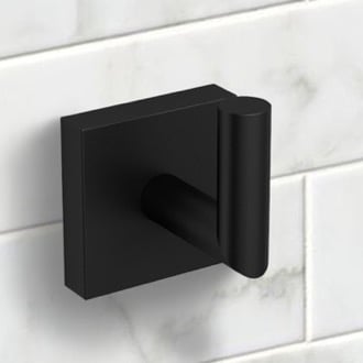 Black discount bath hooks